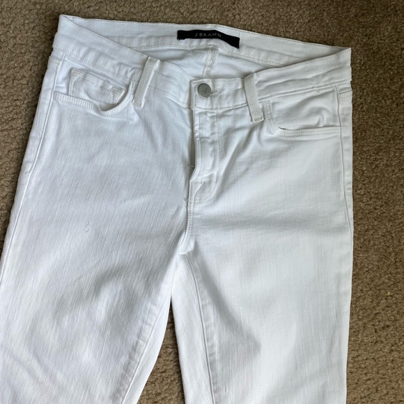 🤍 J BRAND WHITE JEANS - Picture 2 of 7